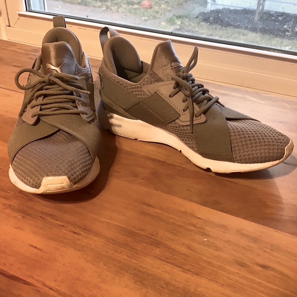 Gray Puma Sneaker
